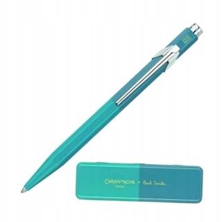 Długopis Paul Smith Edycja 4, M Cyan/steel
