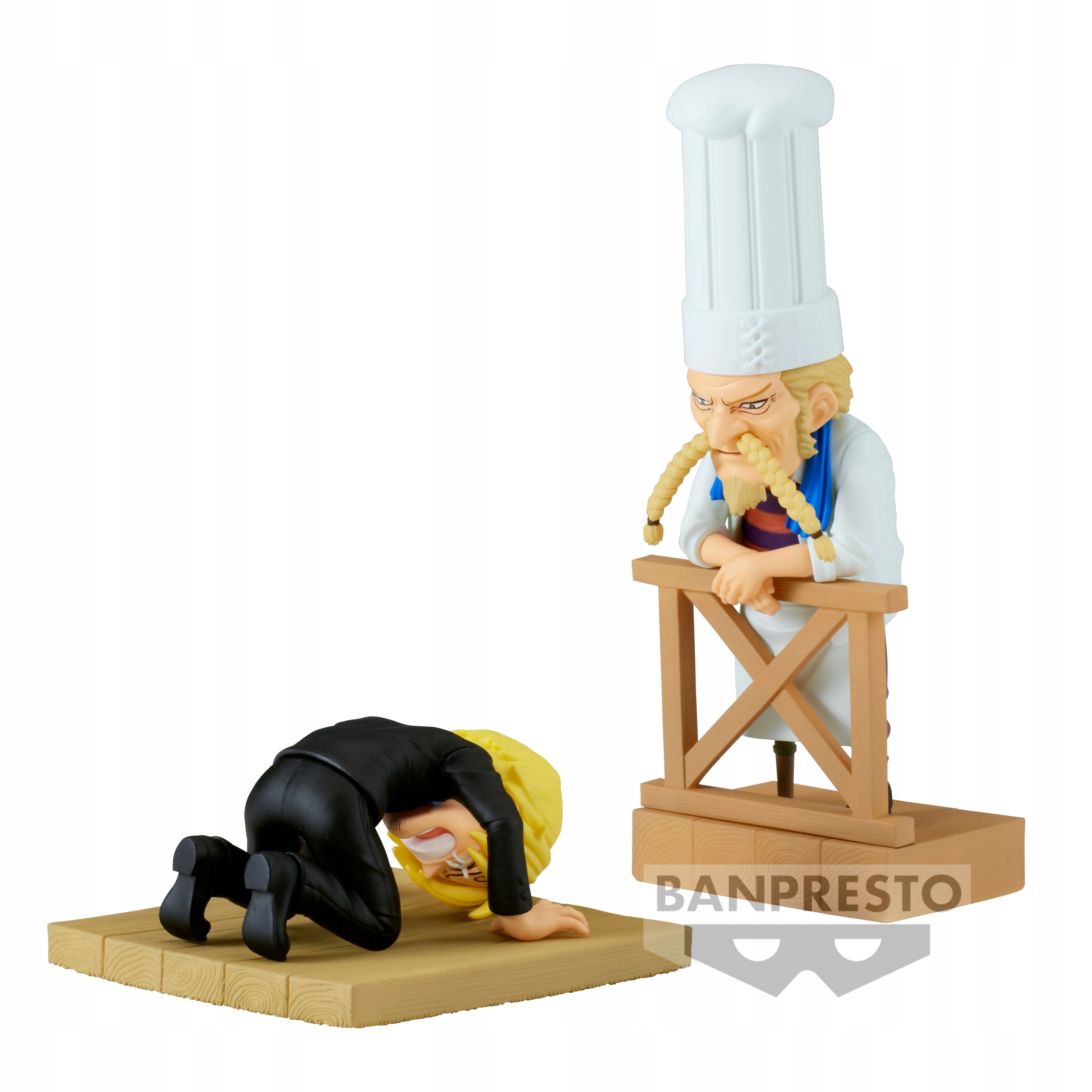 One Piece Sanji & Zeff Figurka Wcf Log Stories 8 cm