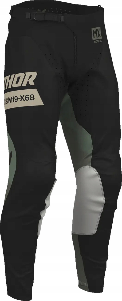 Nohavice Thor Launchmode Bleach čierne/camo 44