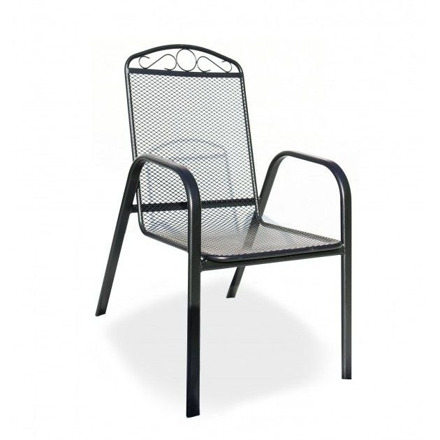 Metalowy fotel ogrodowy ZWMC-31