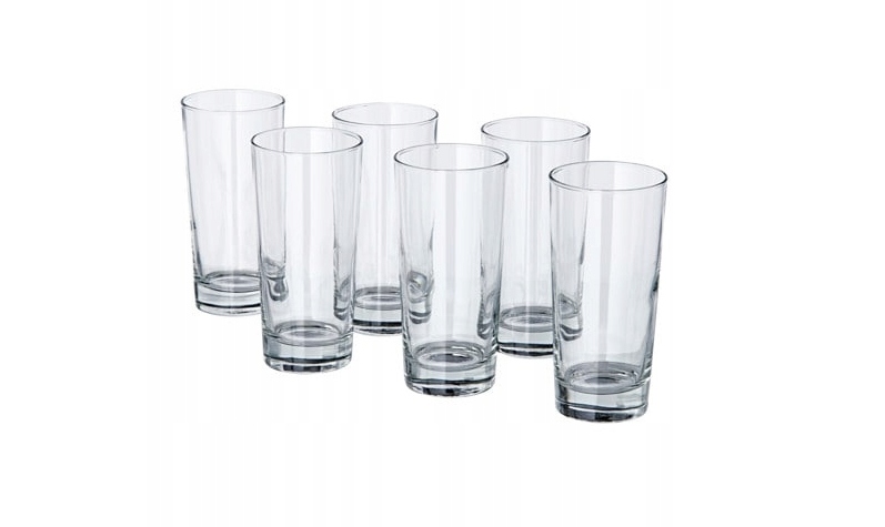 

Ikea Godis Szklanka, szkło bezbarwne 40cl 6szT