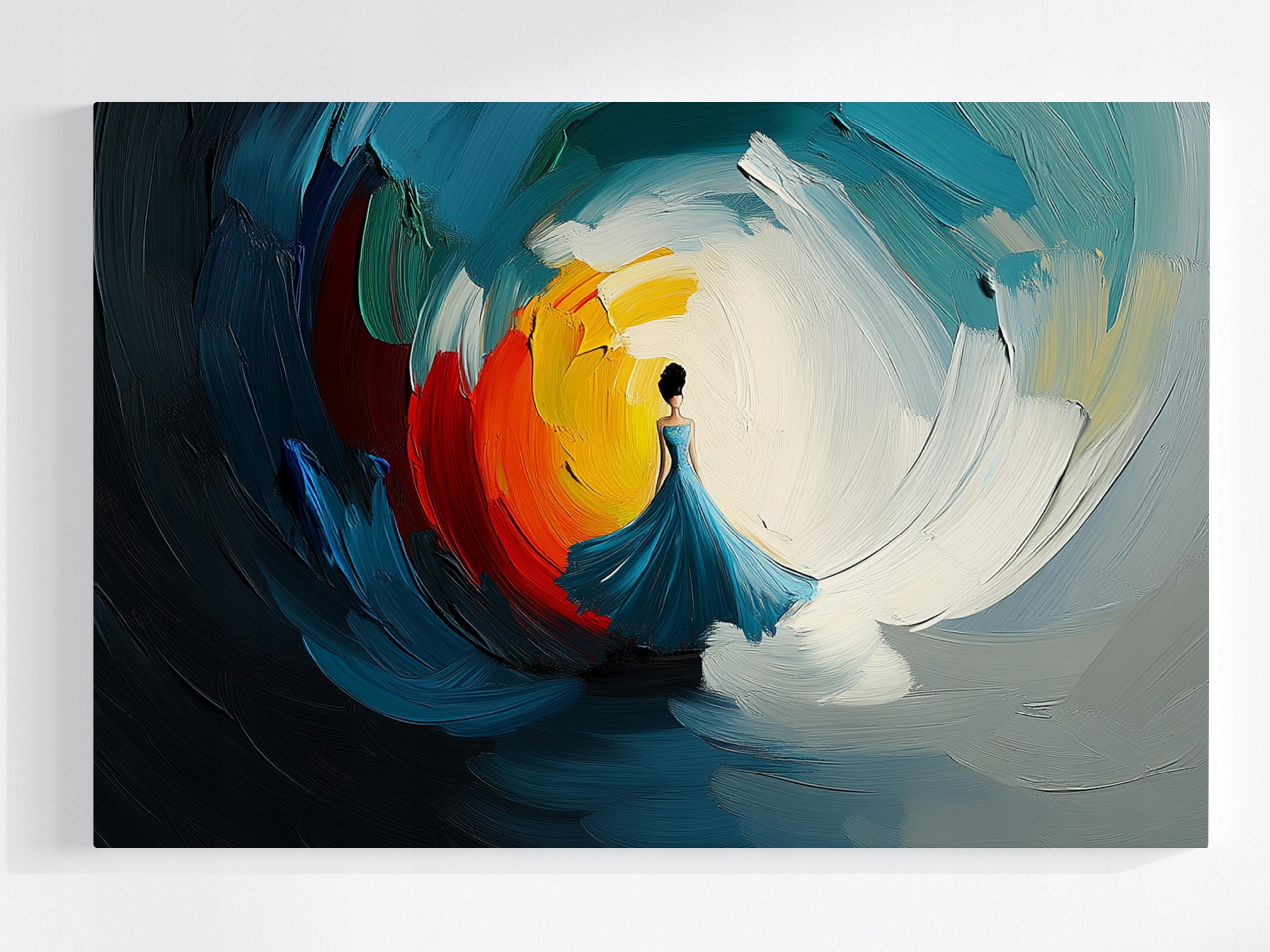 Obraz Na Plátně Canvas Žena Dívka Silueta Móda Výběh 120x80