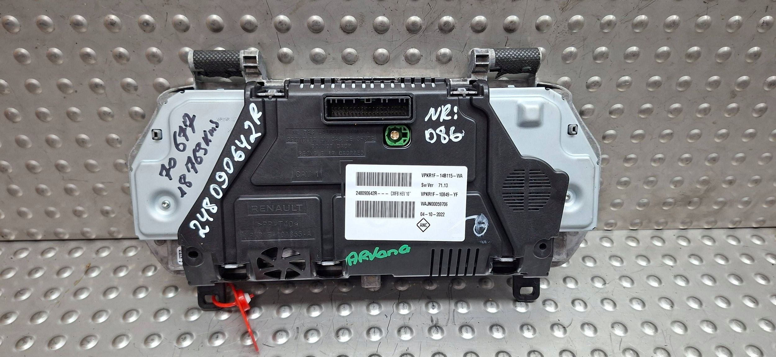 спидометр 248090642R renault ARKANA RS 1.6 E-TECH 2019-