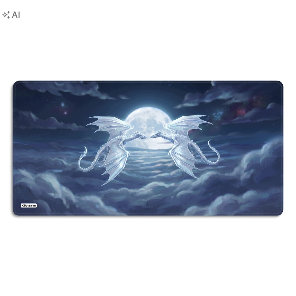 Velká Podložka Pod Myš 4 mm Tloušťka Kvalita 100 x 50 cm KBcustom Dárek Spee4