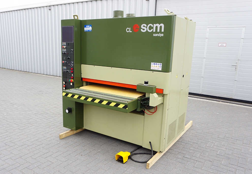 SZLIFIERKA SZEROKO-TAŚMOWA SCM SANDYA CL 110 2-AGREGATY 15kW i 11kW Kod producenta 7365