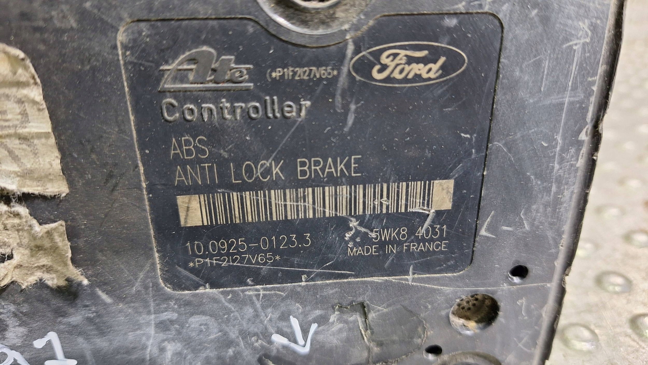 pump control unit ABS 10.0925-0123.3 2M51-2M110-ED FORD FOCUS MK1