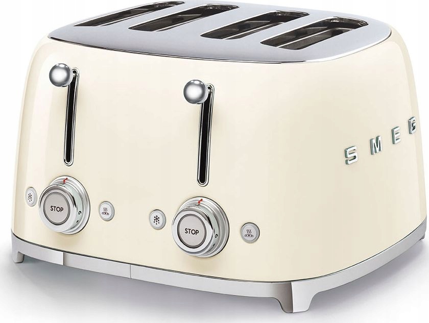 Toster Smeg kremowy Smeg TSF03CREU