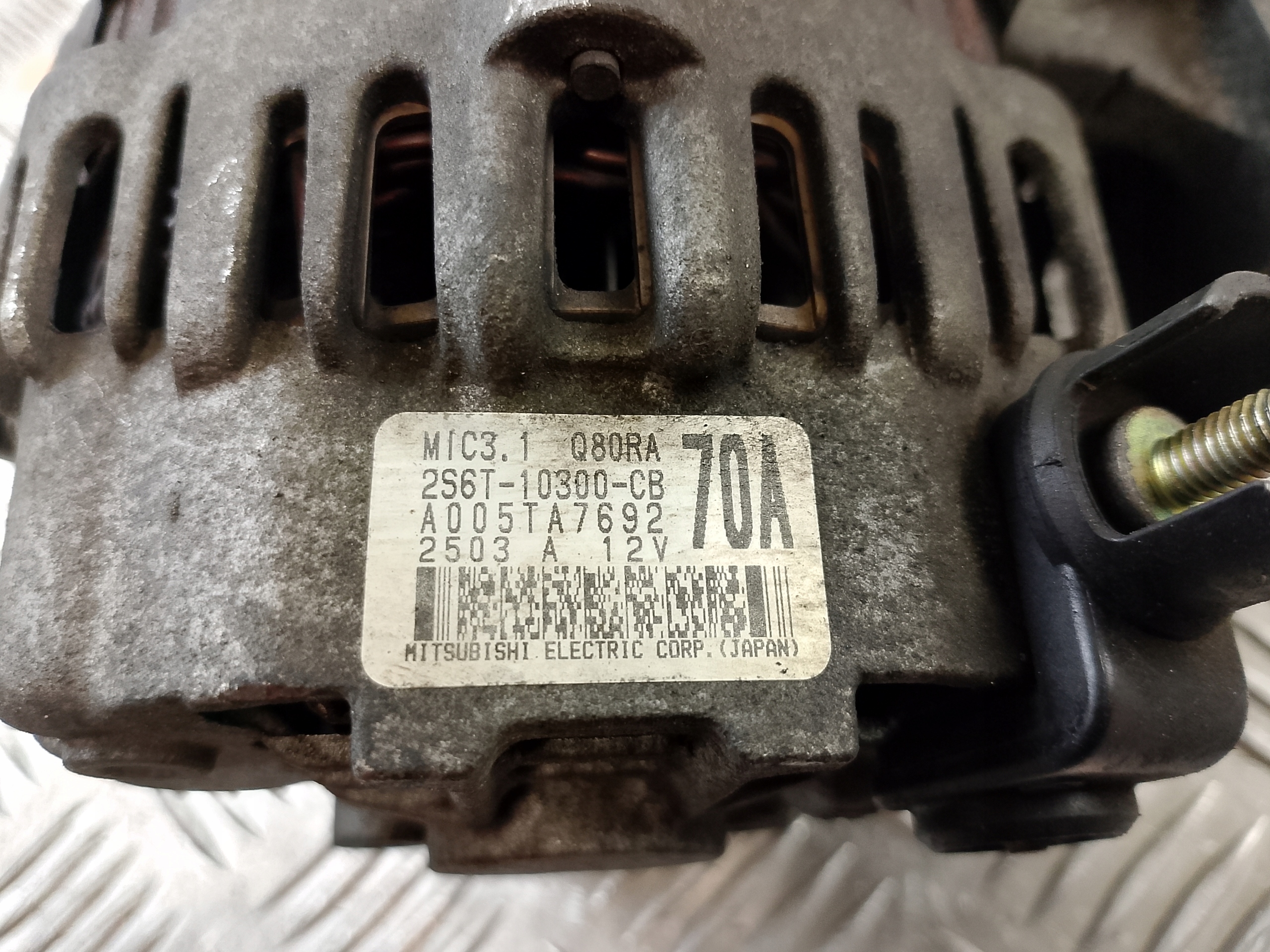 ALTERNATOR MAZDA 2 1.25 B 2S6T-10300-CB A005TA7692