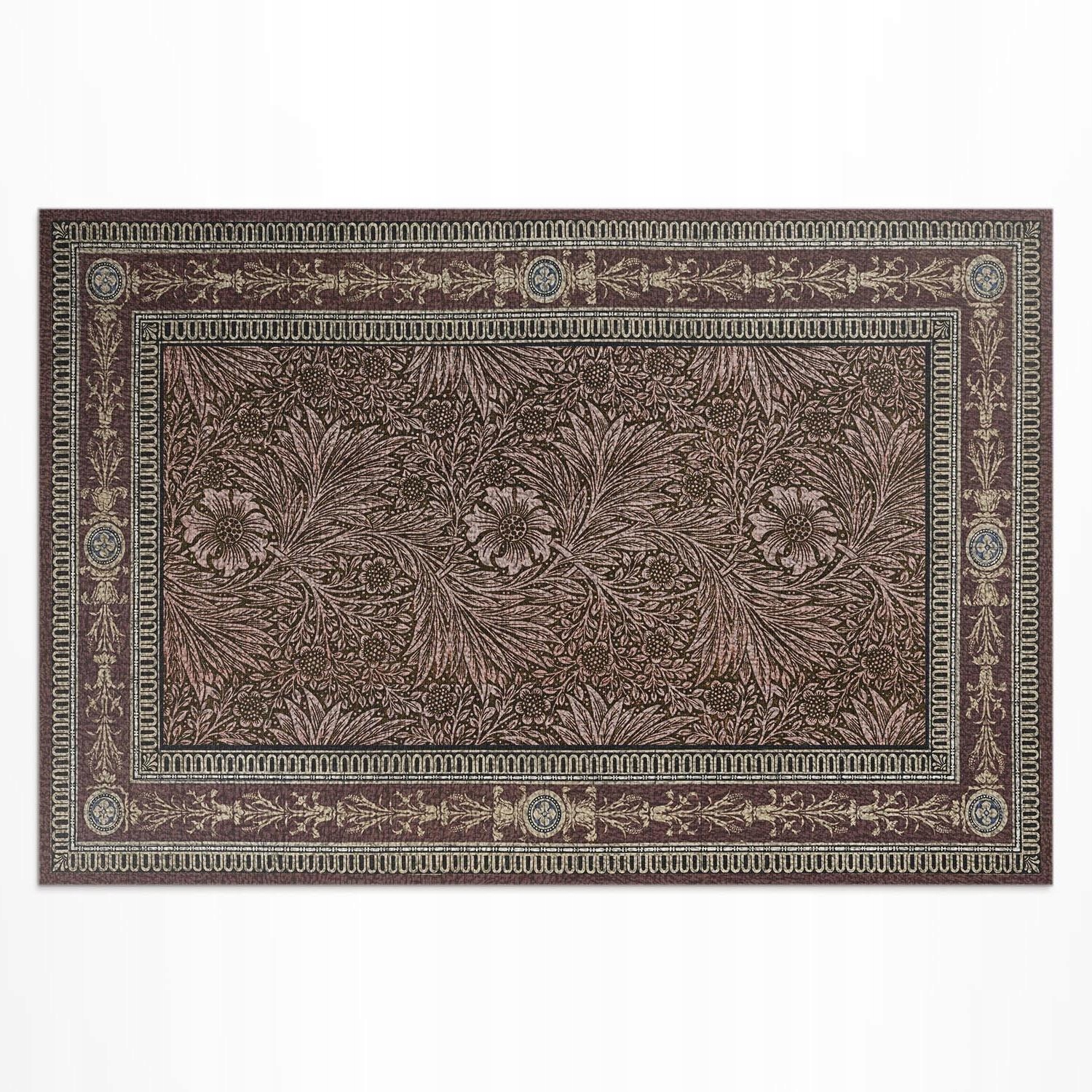 Balkónový vinylový koberec Uv Sir Matthew Digby Wyatt vintage vzor 120 x 80 cm