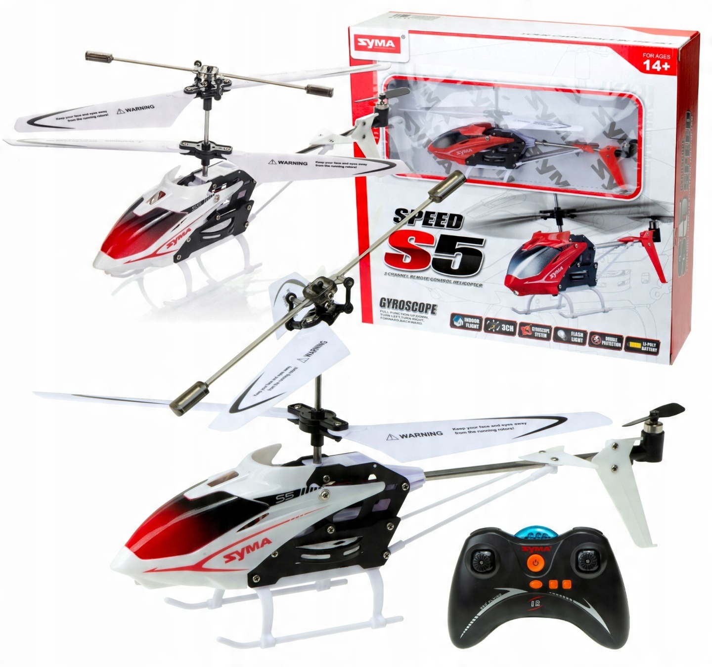 

Duży Helikopter Zdalnie Sterowany Syma S5 Samolot