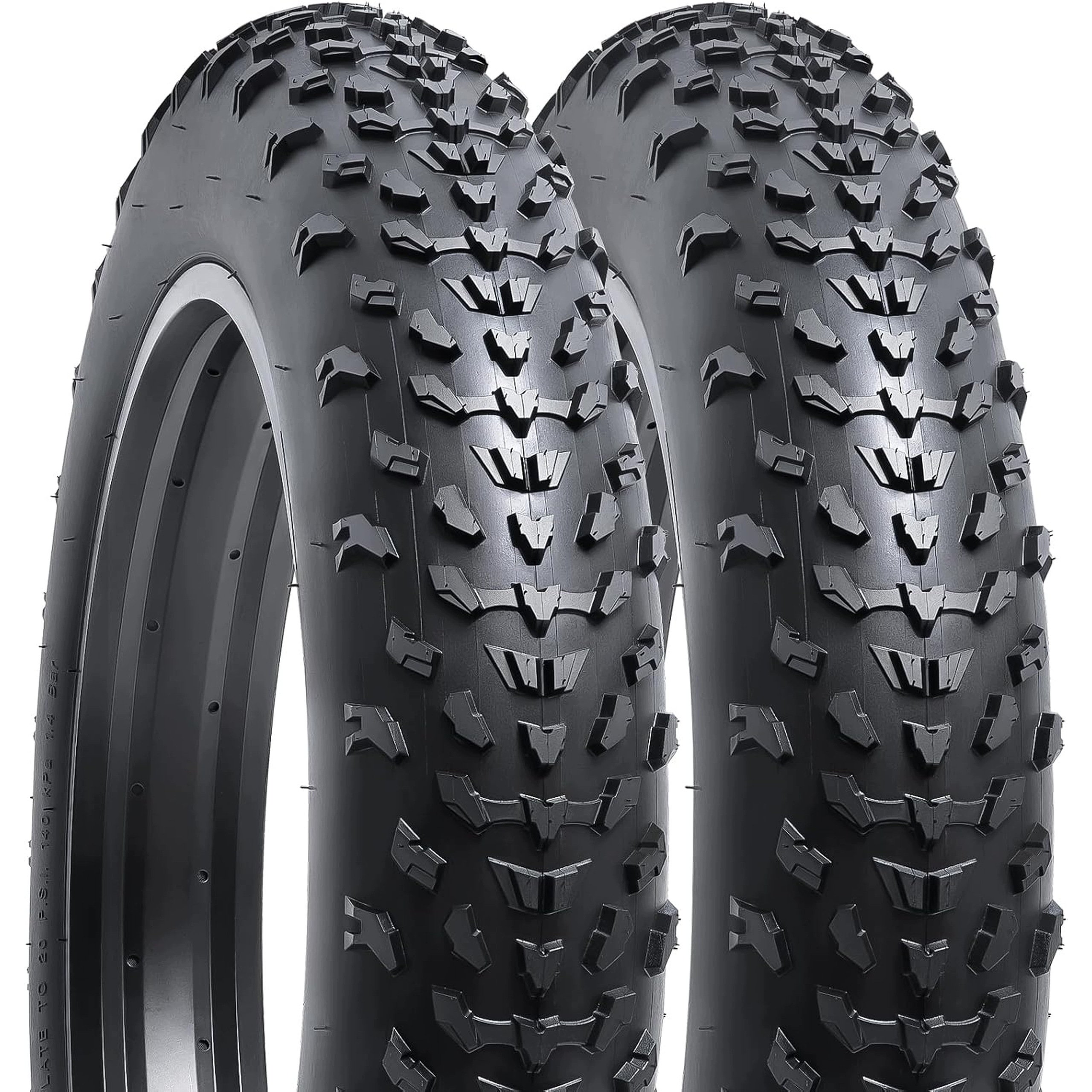 Opony rowerowe 20 cali fat bike 20x4.0 do roweru elektrycznego 2 szt