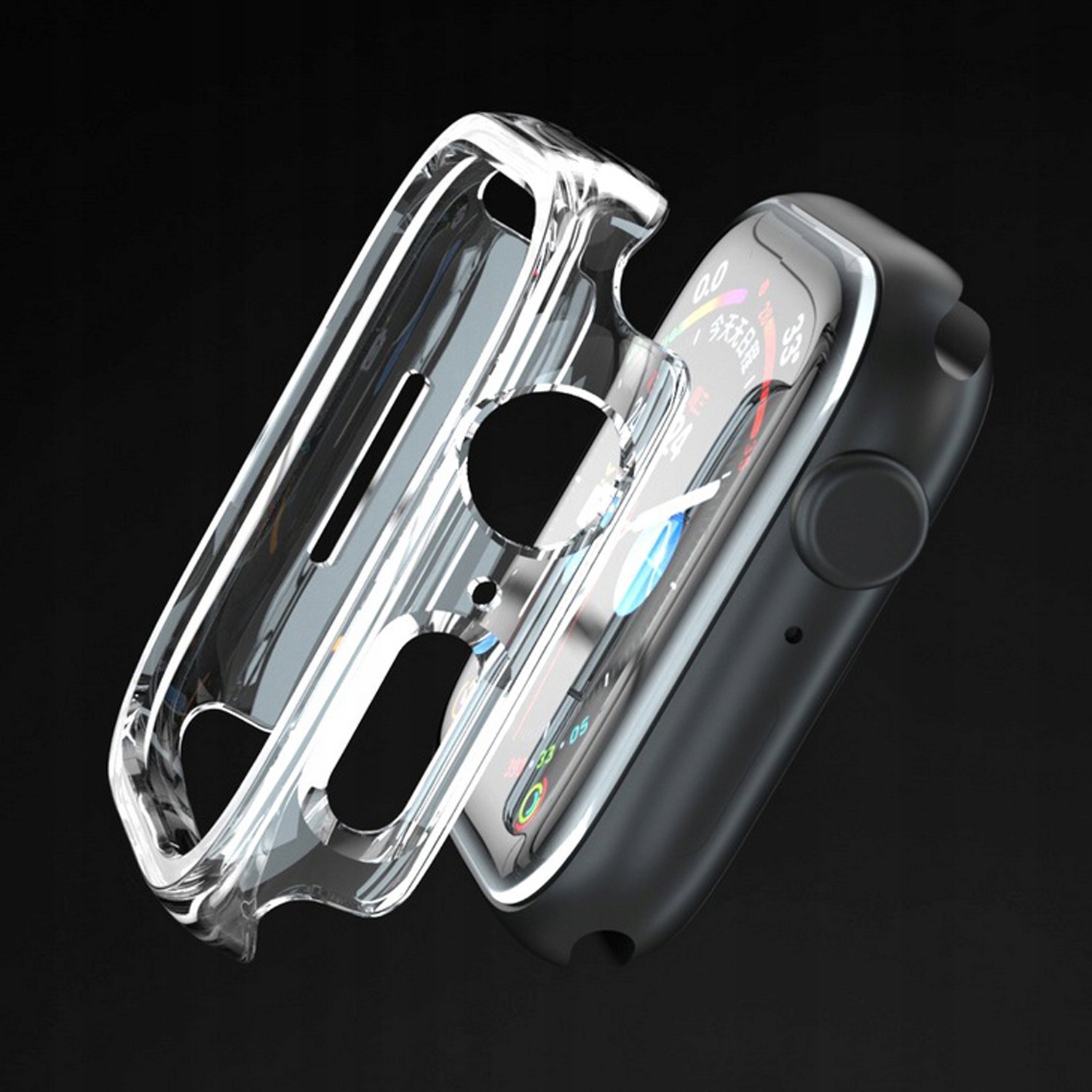 ETUI OBUDOWA CASE NA APPLE WATCH 7 8 9 ( 41 MM ) PRZEŹROCZYSTY EAN (GTIN) 5904484974428