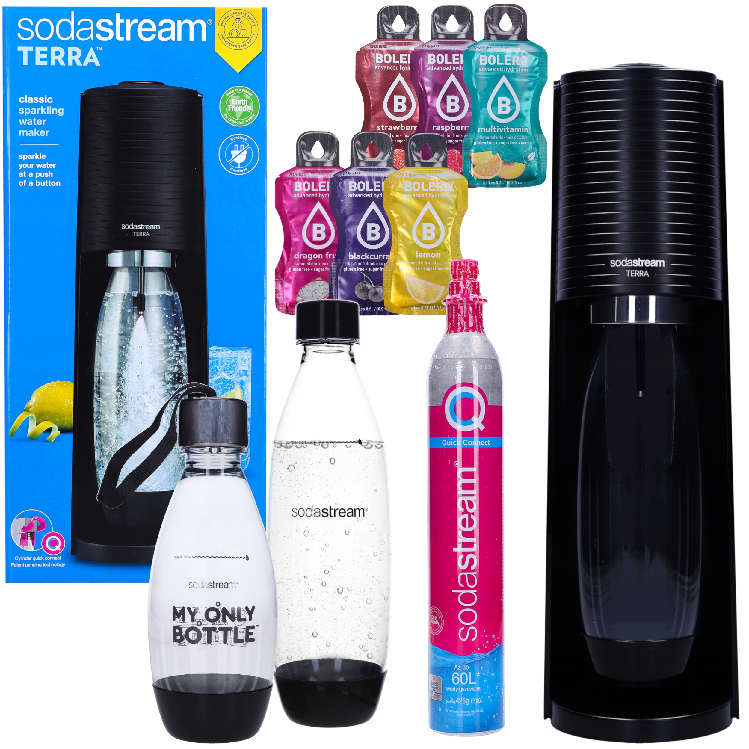 SATURATOR DO WODY SODASTREAM TERRA BUTELKA BOLERO Sklep, Opinie, Cena