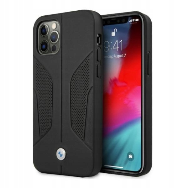Etui do Iphone 12 Pro Max Plus Case Obudowa Plecki Bmw Hardcase Skóra