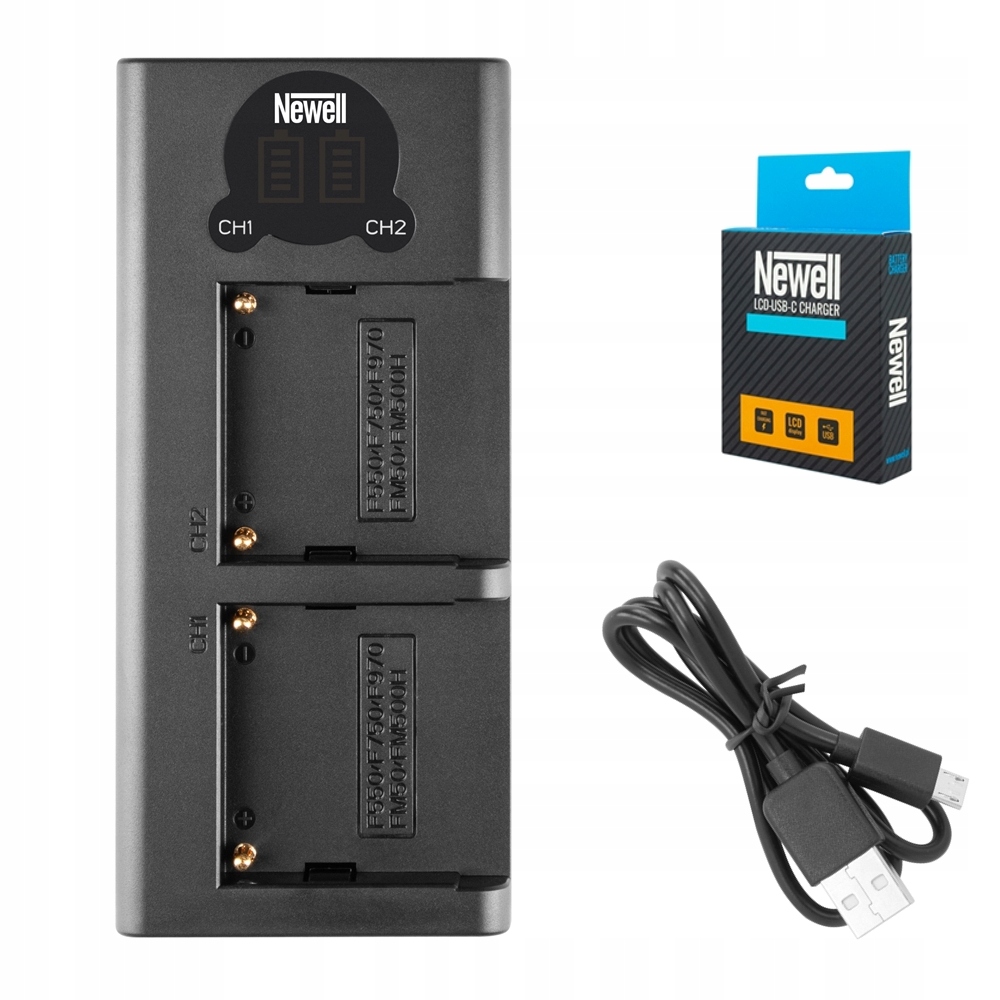 ŁADOWARKA USB na 2 baterie DO SONY NP-F960 NP-F970