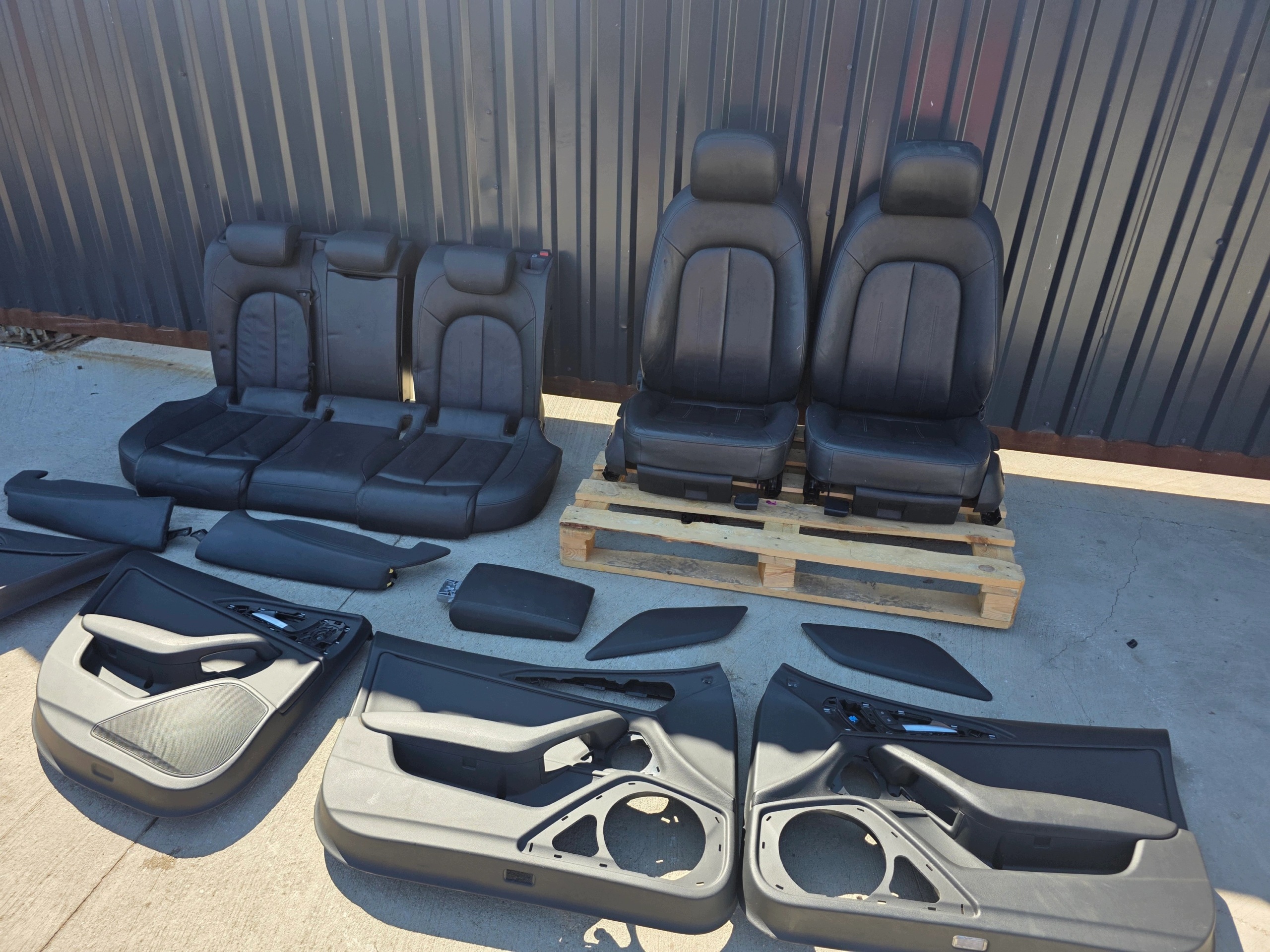 Sitz Sitze Leder AUDI A6 C7 Sedan AVANT KOMBI KOMPLET *3