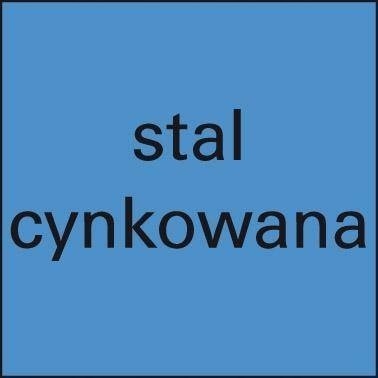 Nitonakretki stalowe, ocynk,leb wpuszczany 90 Zasilanie ręczne