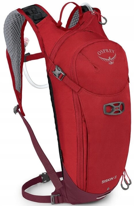 Plecak Rowerowy Osprey Siskin 8 L Ultimate Red Bukłak 2,5L