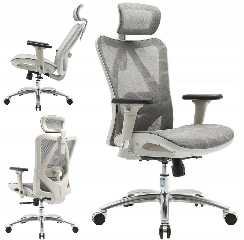 

Fotel Ergonomiczny * Idealny do Jasnego Wnętrza