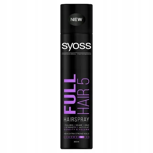 

Full Hair 5 Hairspray lakier do włosów w sprayu Ex
