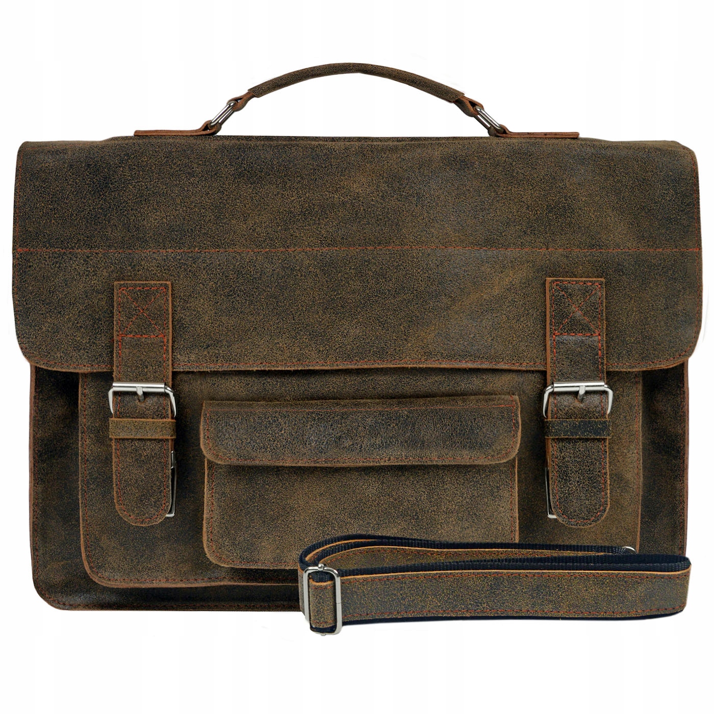 

Duża Teczka Torba młodzieżowa Skóra Mieści A4