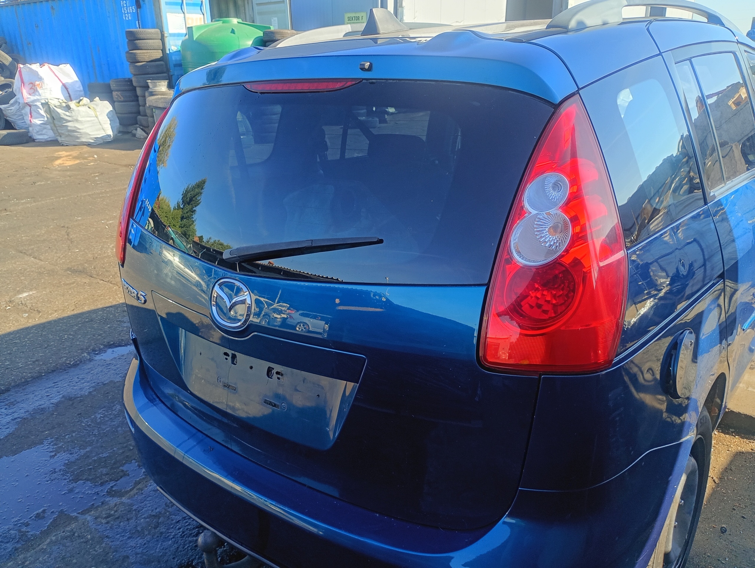 trunk door boot rear rear part Mazda 5 V 05-10 code lakieru 32C