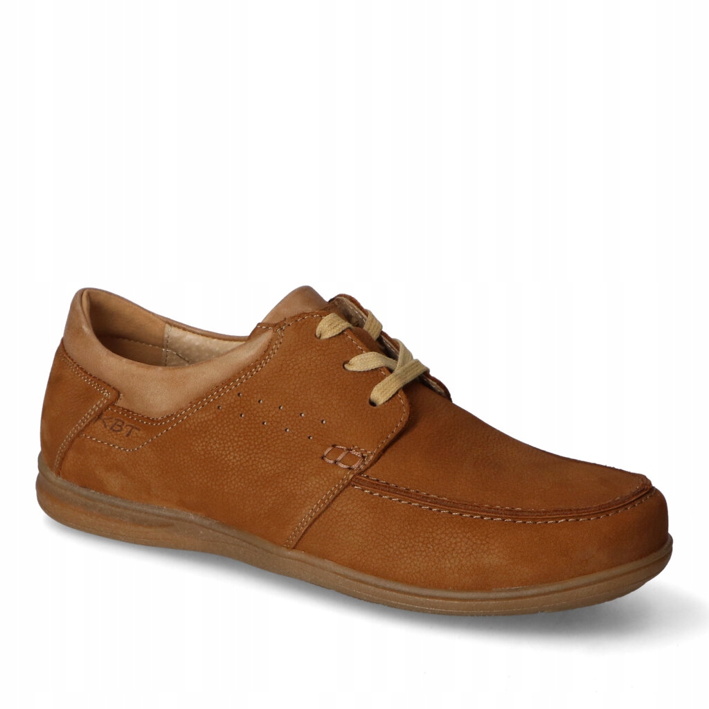 Polobotky Krisbut 5820-1-1 Béžový nubuk 44