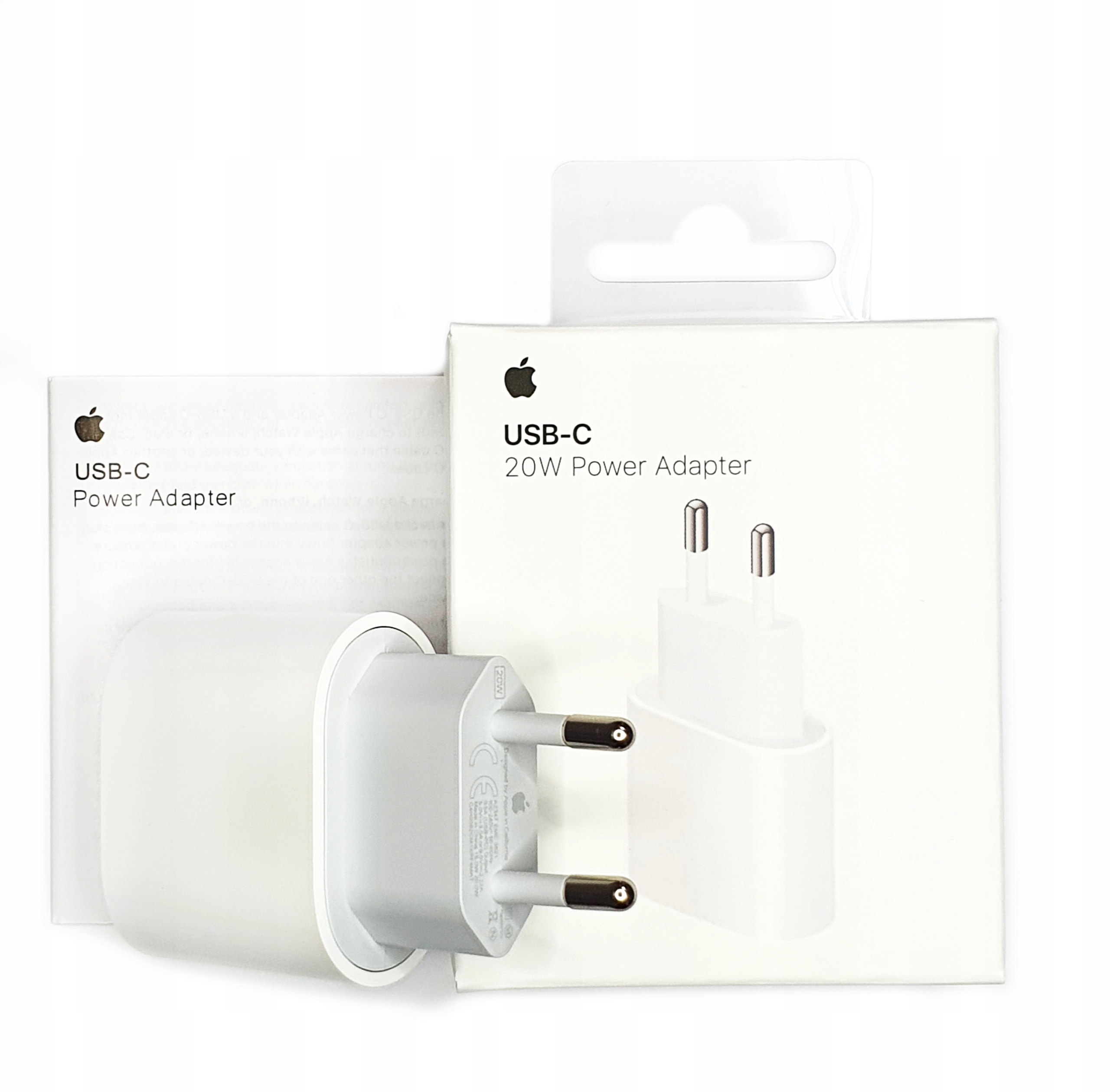 ORYGINALNA ŁADOWARKA APPLE IPHONE KOSTKA 20W + KABEL USB-C 1M Marka Apple