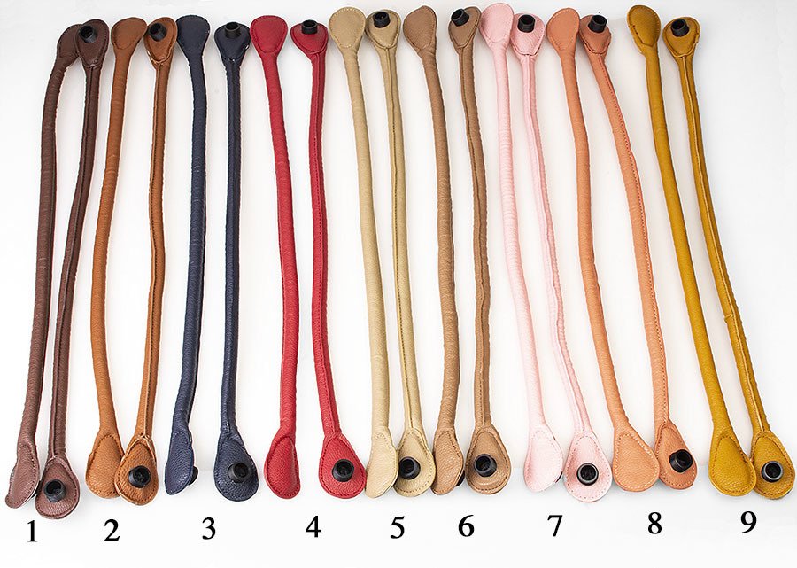 UCHWYTY RĄCZKI do oBAG GUMOWA TORBA TOREBKA KOLORY Marka bez marki