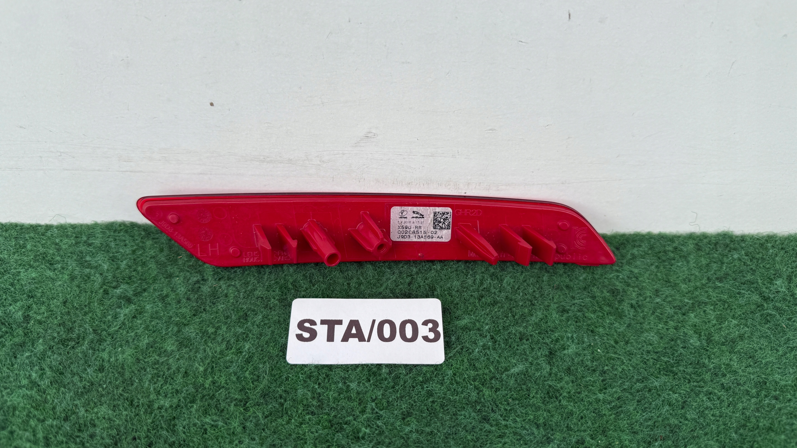 JAGUAR e-PACE sinistra ODBLASK Paraurti posteriore FANALE J9D313A569AA STA/003