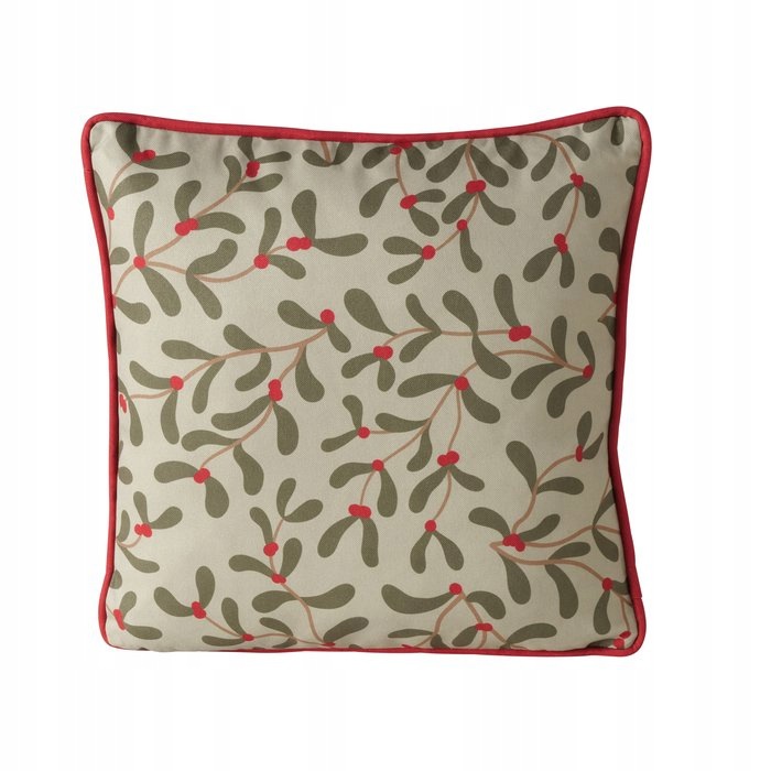 Dekorační polštář Mistletoe, 45 x 45 cm, khaki