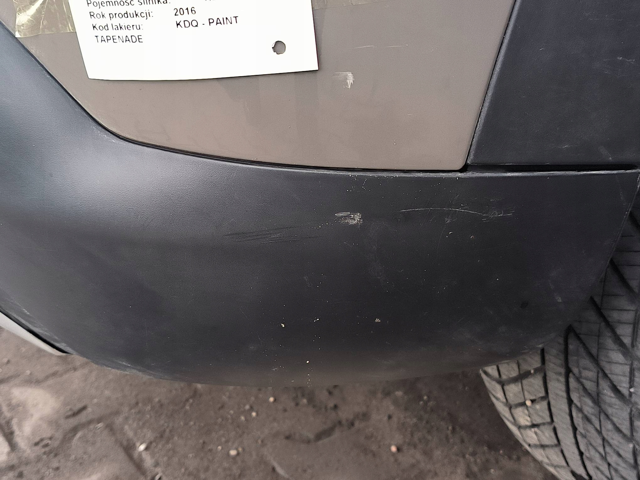 bumper rear part KDQB CITROEN C4 CACTUS