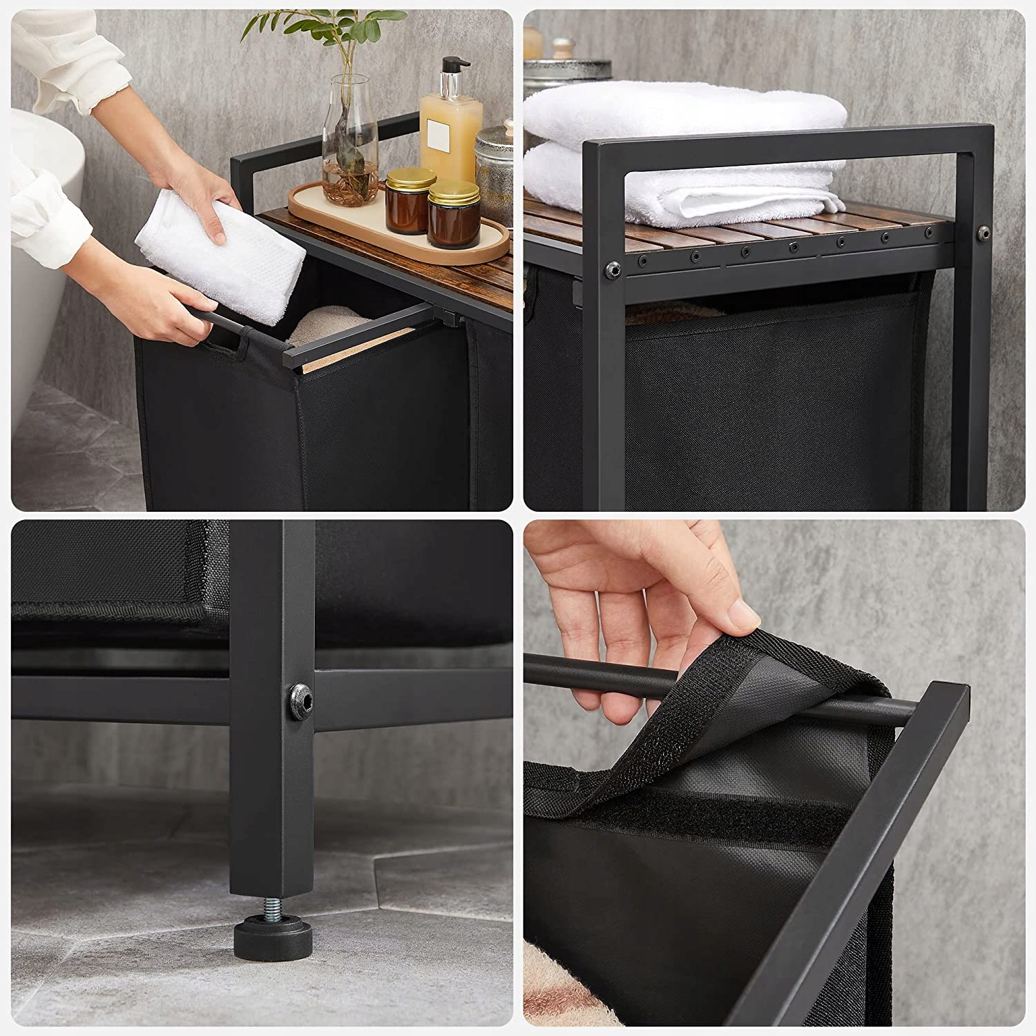 SZAFKA ŁAZIENKOWA meble do łazienki KOSZ NA PRANIE Wysokość mebla 72 cm