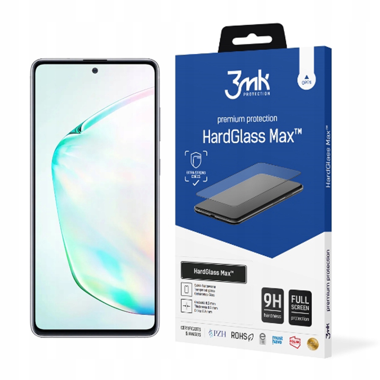 

3MK HardGlassMax NewSensor-Dot do Samsung Note 10+