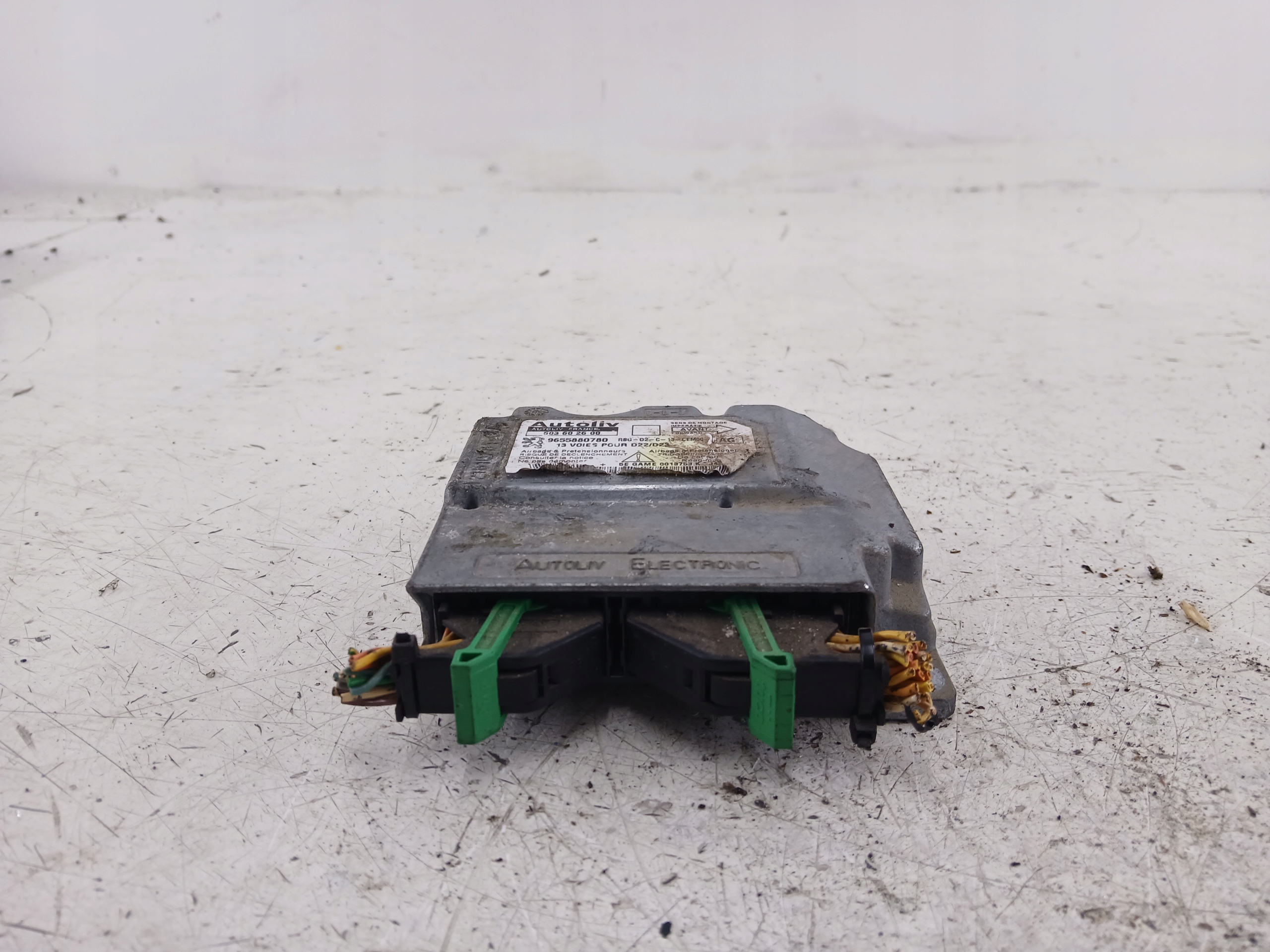 PEUGEOT 407 modulo SENSOR airbag airbag aria 9655880780