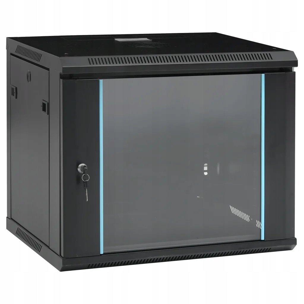 Ścienna szafka serwerowa 9U, 19", IP20, 600x