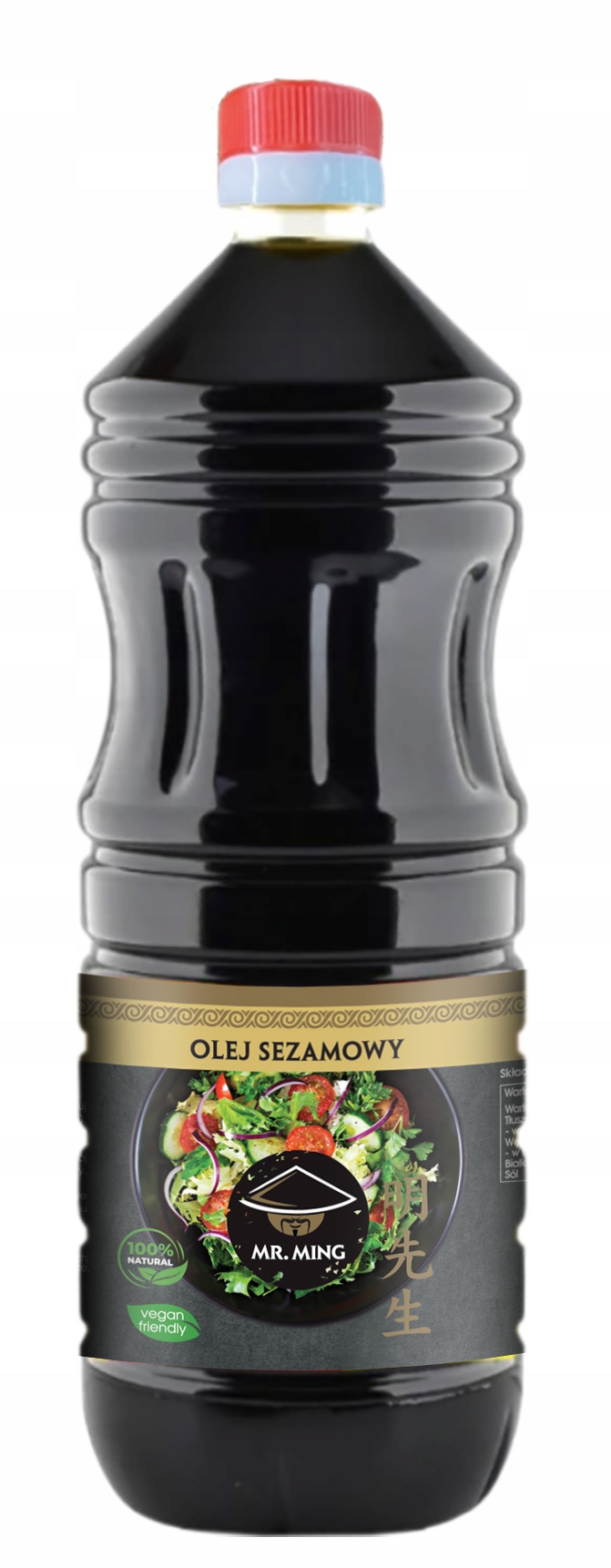 Mr. Ming sezamový olej 1L 100% aromatický pro asijské pokrmy a sushi
