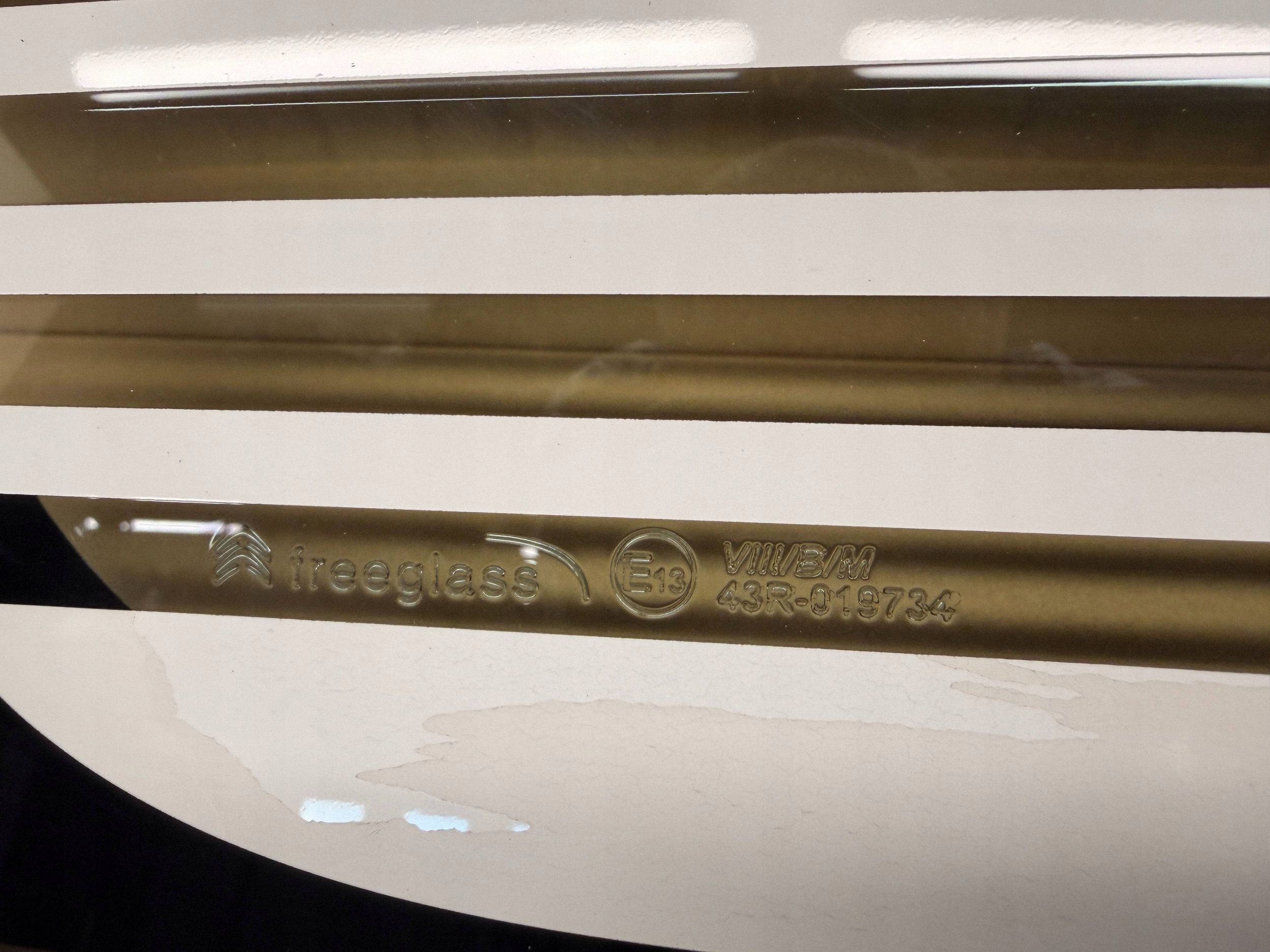 C3 Aircross window bodywork left rear part left rear