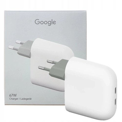Síťová Nabíječka Google Pixel Flex Dual Port 67W 2 X Usb-c Originální