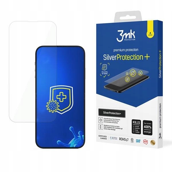3MK Silver Protect+ iPhone 14 Plus /14 Pro Max 6,7" Folia Antymikrobowa mon