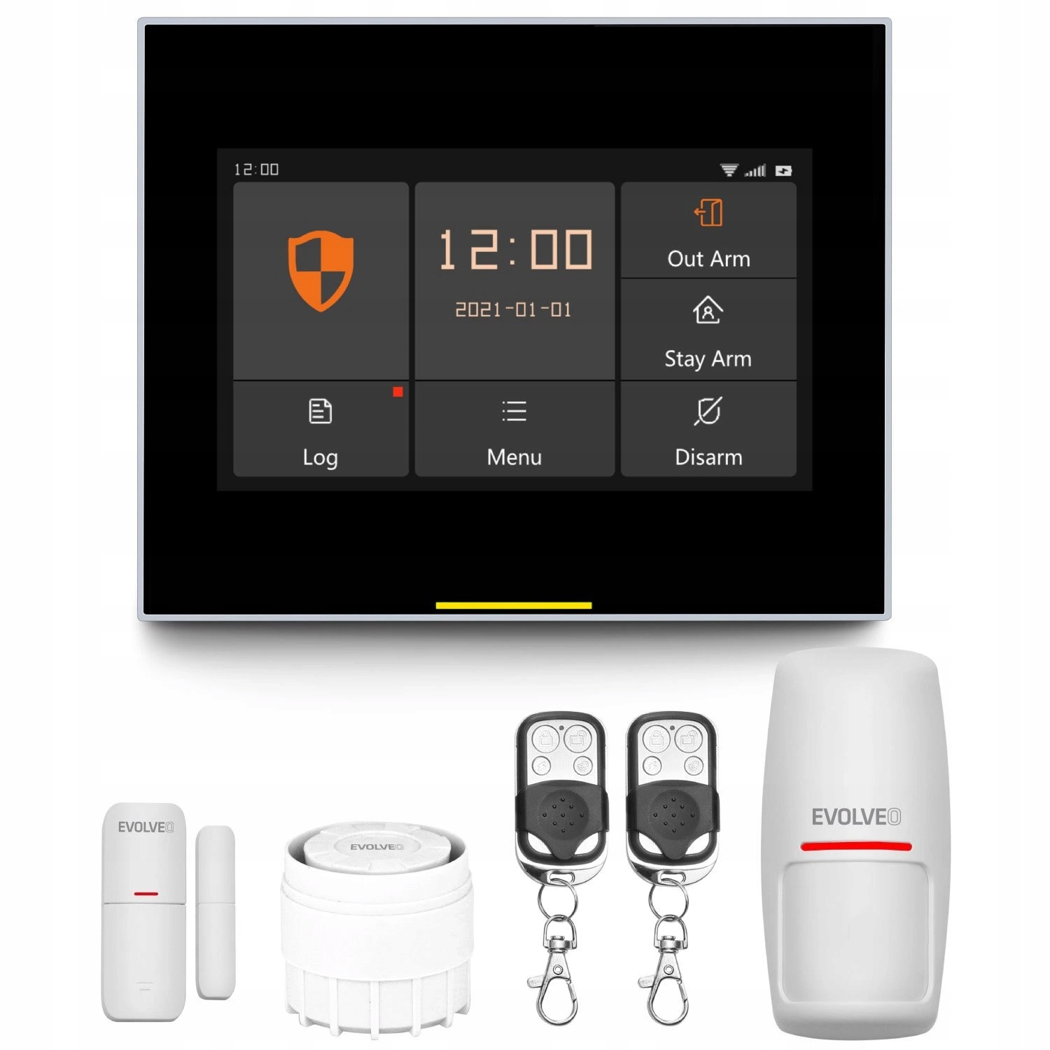 Evolveo Alarmex Pro, inteligentný bezdrôtový Wi-Fi/GSM alarm