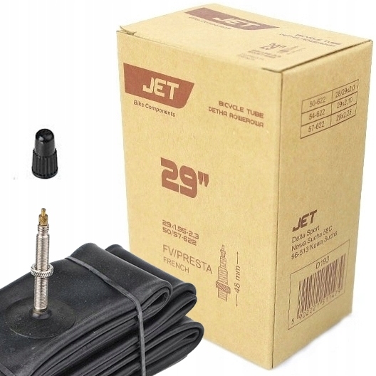Jet dętka 28/29 x 1,95-2,30'' 48mm presta rower