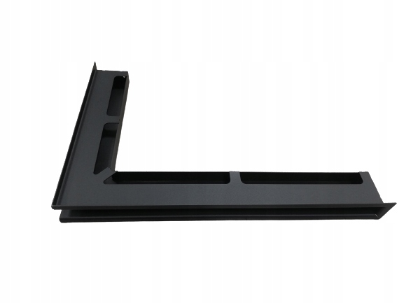 Luft Kratka Kominkowa Narożna 560x560x90 Kolor dominujący czarny