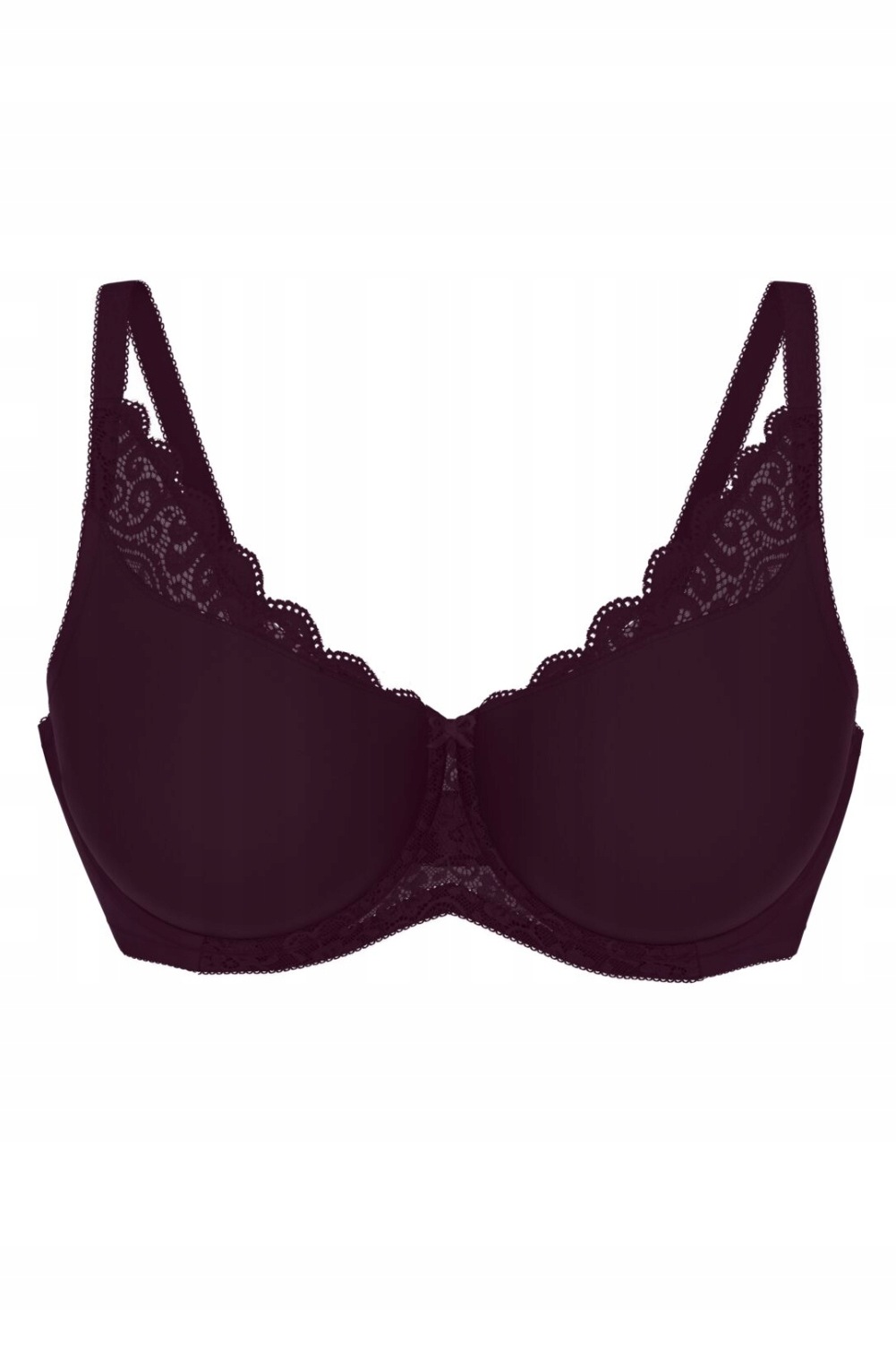 Měkká podprsenka s kosticemi Triumph Amourette W01 Bordo 80F Hnědá