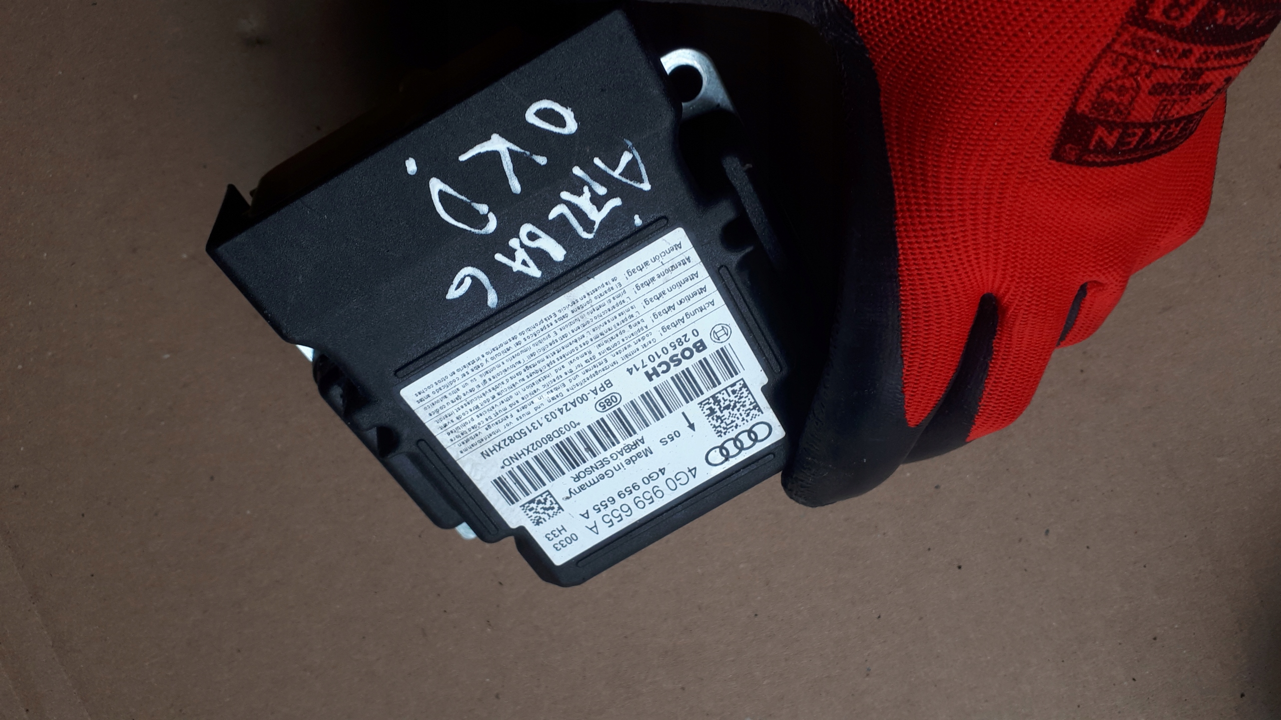A6 C7 4G MODULE SENSOR AIRBAG 4G0959655A A7 4G