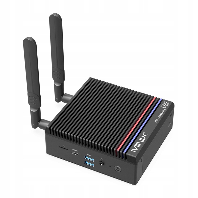 Minix Mini Pc Z350 N350 16GB 512GB Do Komputerów Służbowych Szybki Barebone
