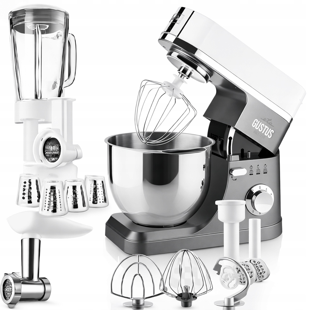 Robot kuchenny wielofunkcyjny Eta Gustus IV Gulliver 4128 90010 1200W biały