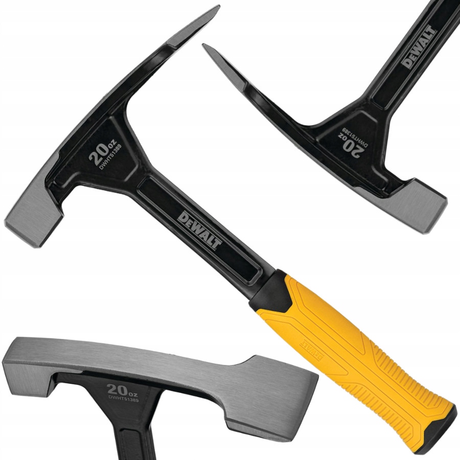 Dewalt Młotek murarski stalowy reński 567g solidny trwały DWHT51389-0