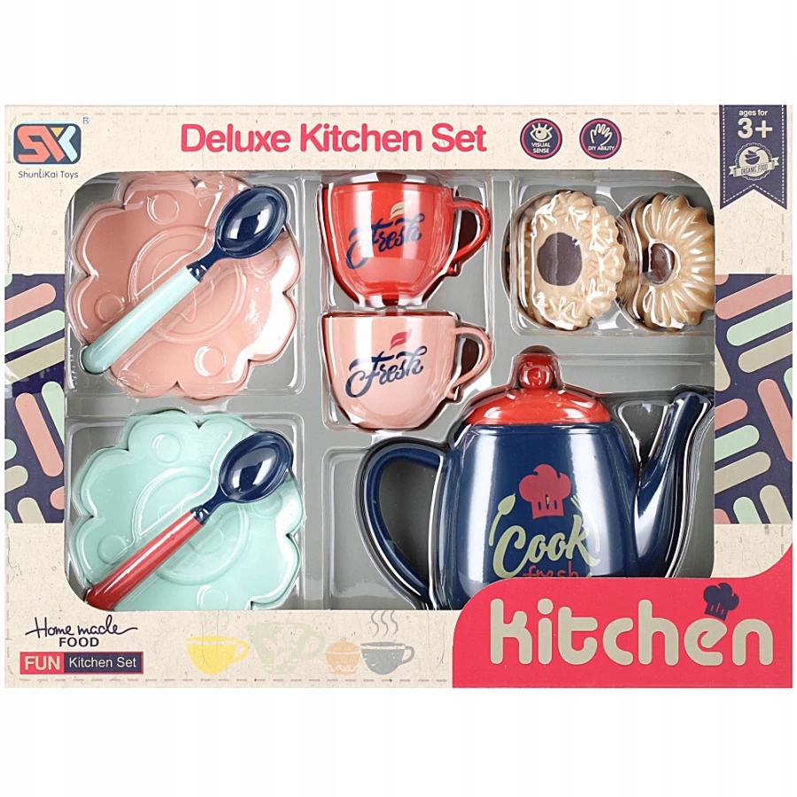 

Zestaw Kuchenny Deserowy Ciasteczka Kawa
