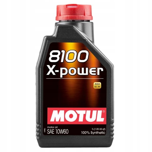 Olej Motul 8100 X-power 10W60 1L 106142 A3/B4, Api Service Sp 9.55535-
